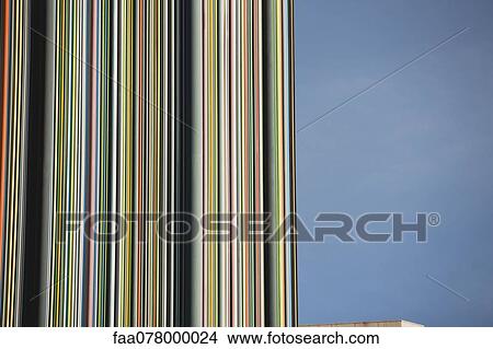 Abstract of striped facade, cropped View Large Photo Image Picture - Abstract of striped facade, cropped. Fotosearch