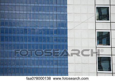 Stock Photo - Building facade, cropped. Fotosearch