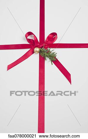 Stock Image - Christmas gift, full frame. Fotosearch