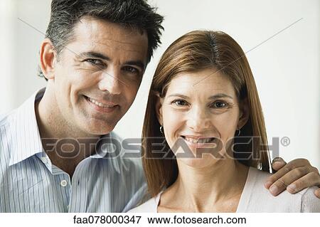 Couple, portrait View Large Photo Image Stock Photo - Couple, portrait. Fotosearch