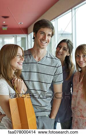 Picture - Friends, portrait. Fotosearch