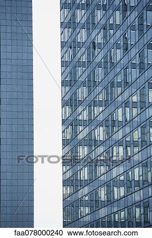 Stock Image - High rise buildings, cropped. Fotosearch
