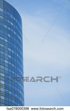 Modern high rise building, cropped View Large Photo Image Stock Photo - Modern high rise building, cropped. Fotosearch