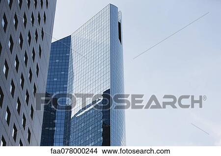 Picture - Modern high rise building, low angle view. Fotosearch