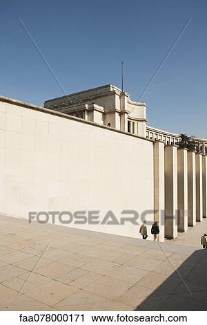 Stock Image - Palais de Chaillot, Paris, France. Fotosearch