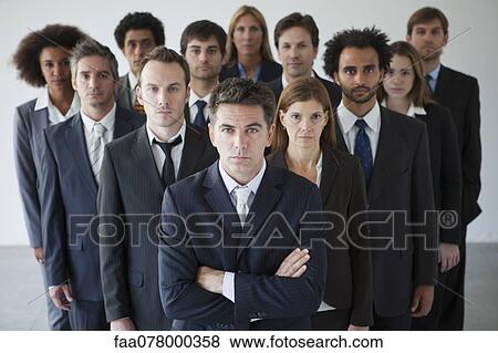 Stock Photo - Successful business leaders cultivate teamwork and determination in employees. Fotosearch