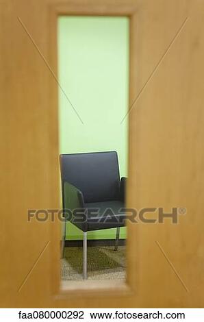 Armchair viewed through door window View Large Photo Image Stock Image - Armchair viewed through door window. Fotosearch