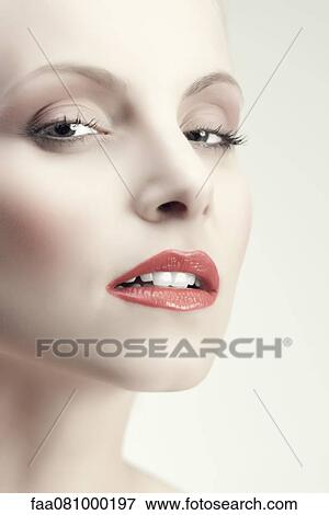 Stock Photo - Beauty young woman. Fotosearch