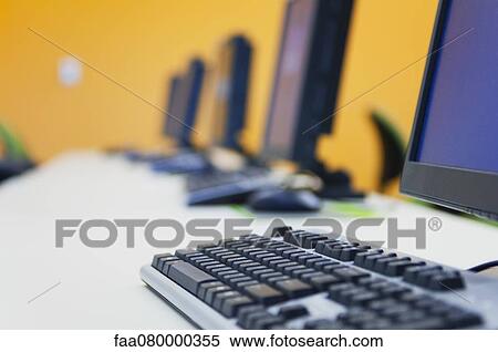 Stock Photography - Close-up of computer keyboard. Fotosearch