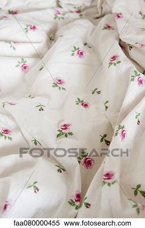 Floral patterned fabric, close-up View Large Photo Image Stock Photography - Floral patterned fabric, close-up. Fotosearch