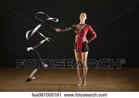 ribbon twirling