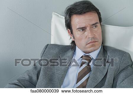 Stock Photo - Mature businessman, portrait. Fotosearch