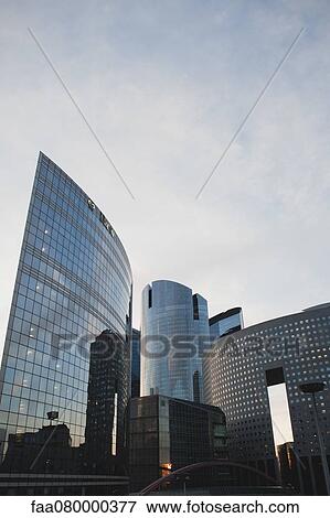 Stock Photo - Modern skyscrapers. Fotosearch