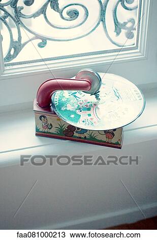 Toy phonograph View Large Photo Image Stock Image - Toy phonograph. Fotosearch