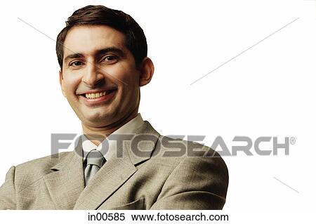 Businessman, looking at camera, smiling, head shot View Large Photo Image Stock Photography - Businessman, looking at camera, smiling, head shot. Fotosearch