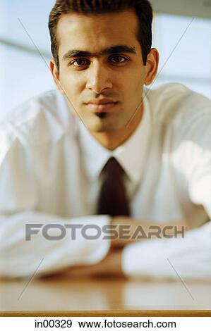 Male executive, looking at camera, portrait View Large Photo Image Stock Photo - Male executive, looking at camera, portrait. Fotosearch