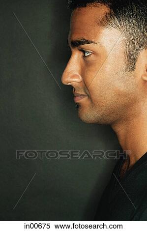 Man in profile, head shot View Large Photo Image Stock Photography - Man in profile, head shot. Fotosearch