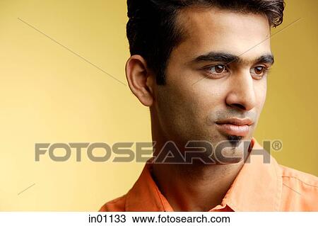 Man looking away View Large Photo Image Stock Image - Man looking away. Fotosearch