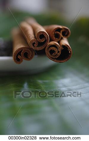 Close-up of cinnamon sticks View Large Photo Image Stock Photo - Close-up of cinnamon sticks. Fotosearch