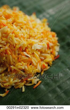 Close-up of saffron rice View Large Photo Image Stock Image - Close-up of saffron rice. Fotosearch