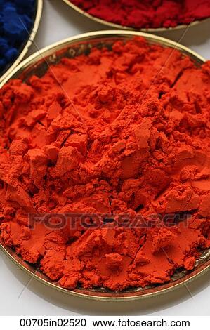orange Indian powder paint closeup View Large Photo Image Stock Image - orange Indian powder paint closeup. Fotosearch