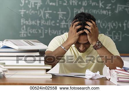 young man feeling stressed View Large Photo Image Stock Photo - young man feeling stressed. Fotosearch