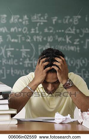 young man feeling stressed View Large Photo Image Stock Photo - young man feeling stressed. Fotosearch