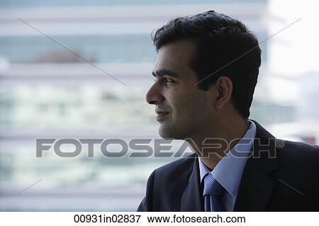 profile of Indian businessman. View Large Photo Image Stock Photo - profile of Indian businessman.. Fotosearch