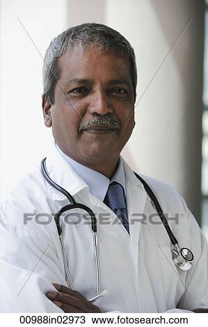 Head shot of Indian doctor View Large Photo Image Stock Image - Head shot of Indian doctor. Fotosearch