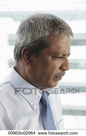 Profile of Indian man View Large Photo Image Picture - Profile of Indian man. Fotosearch