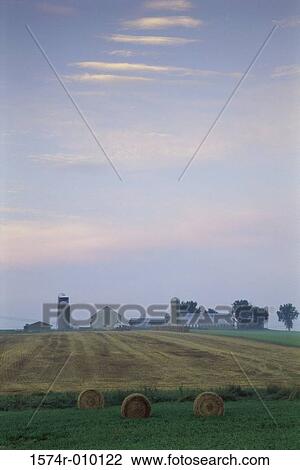 Barn on farmland View Large Photo Image Stock Image - Barn on farmland. Fotosearch