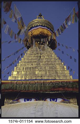 Bodhnath Kathmandu Nepal View Large Photo Image Picture - Bodhnath Kathmandu Nepal. Fotosearch