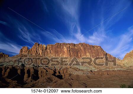 Capitol Reef National Park Utah USA View Large Photo Image Stock Photo - Capitol Reef National Park Utah USA. Fotosearch
