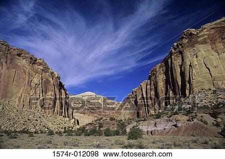 Capitol Reef National Park Utah USA View Large Photo Image Stock Photo - Capitol Reef National Park Utah USA. Fotosearch