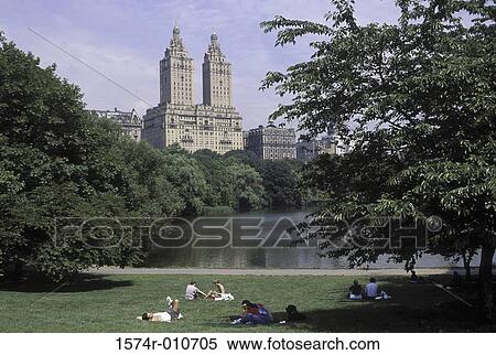 Central Park New York City USA View Large Photo Image Stock Photography - Central Park New York City USA. Fotosearch