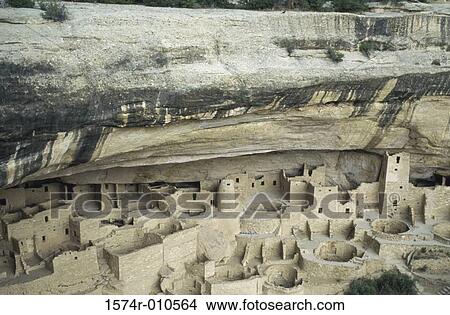 Picture - Cliff Palace Mesa Verde National Park Colorado USA. Fotosearch