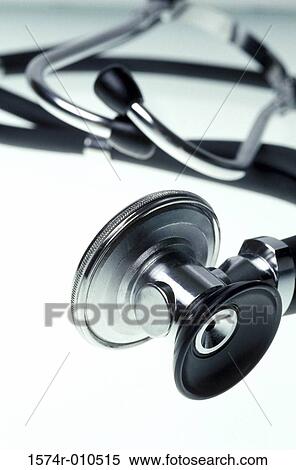 Close-up of a stethoscope View Large Photo Image Stock Photography - Close-up of a stethoscope. Fotosearch