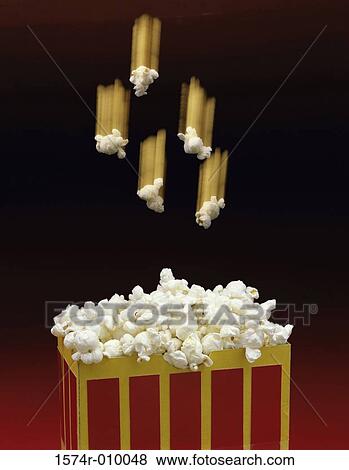 Close-up of popcorn in a bag View Large Photo Image Stock Photo - Close-up of popcorn in a bag. Fotosearch