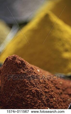 Curry and Paprika View Large Photo Image Stock Photo - Curry and Paprika. Fotosearch