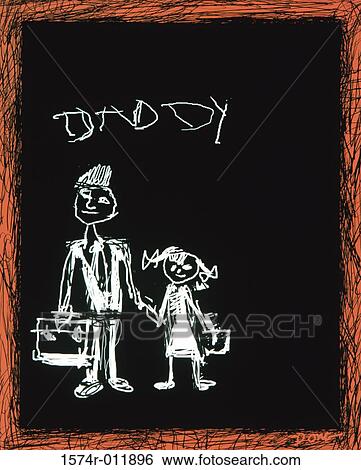 Stock Photograph - Daddy 1998 Diana Ong (b. 1940 Chinese-American) Computer graphics. Fotosearch
