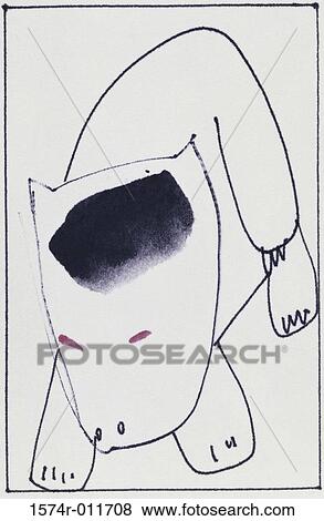 Stock Photo - Dog Diana Ong (b. 1940 Chinese-American) Private Collection. Fotosearch