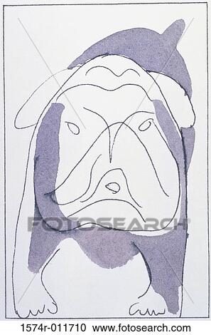 Dog IV Diana Ong b. 1940 Chinese-American) Ink & watercolor Private Collection View Large Photo Image Stock Image - Dog IV Diana Ong b. 1940 Chinese-American) Ink & watercolor Private Collection. Fotosearch