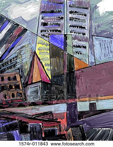 Downtown 2002 Diana Ong (b. 1940/Chinese-American) Computer graphics View Large Photo Image Stock Image - Downtown 2002 Diana Ong (b. 1940/Chinese-American) Computer graphics. Fotosearch