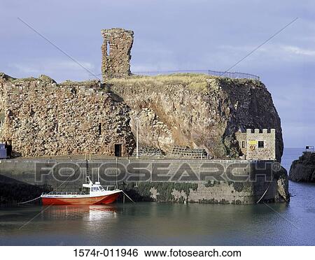Dunbar Castle Dunbar Scotland View Large Photo Image Stock Photograph - Dunbar Castle Dunbar Scotland. Fotosearch
