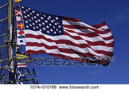 Flag of the United States of America View Large Photo Image Stock Photograph - Flag of the United States of America. Fotosearch