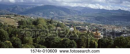 Granada Spain View Large Photo Image Stock Photo - Granada Spain. Fotosearch