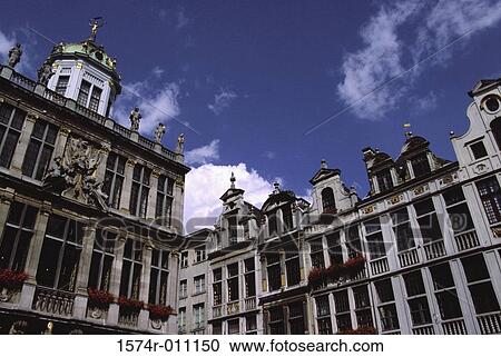 Grand Place Brussels Belgium View Large Photo Image Stock Image - Grand Place Brussels Belgium. Fotosearch
