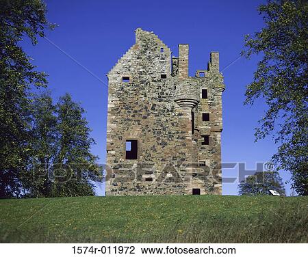 GreenknoweTower Near Gordon Scotland View Large Photo Image Stock Image - GreenknoweTower Near Gordon Scotland. Fotosearch