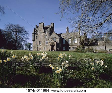 Picture - Lauriston Castle Edinburgh Scotland. Fotosearch