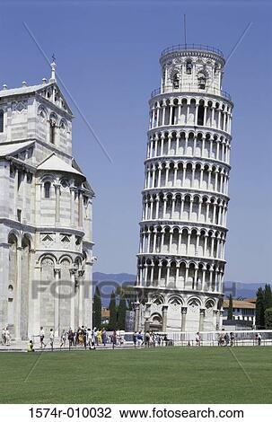 Leaning Tower Pisa Italy View Large Photo Image Stock Image - Leaning Tower Pisa Italy. Fotosearch